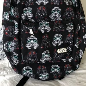 Loungefly Star Wars floral backpack - like new!